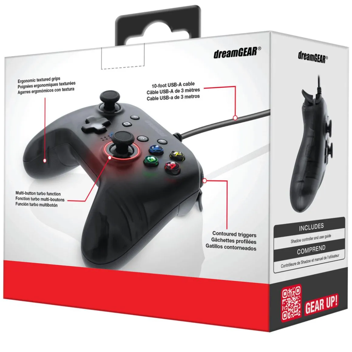 Shadow Wired Controller^DREAMGEAR Shop