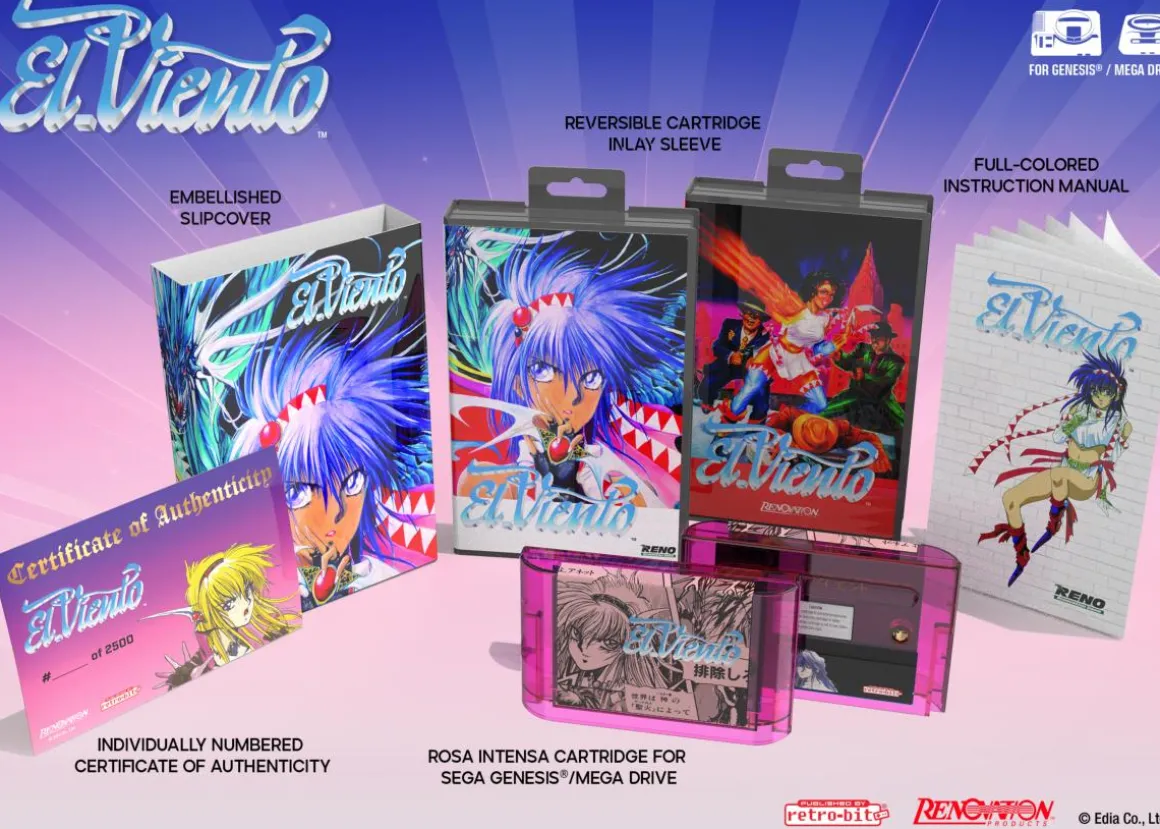 El Viento: Collector's Edition - Cartouche MEGA DRIVE / GENESIS^retro-bit Best
