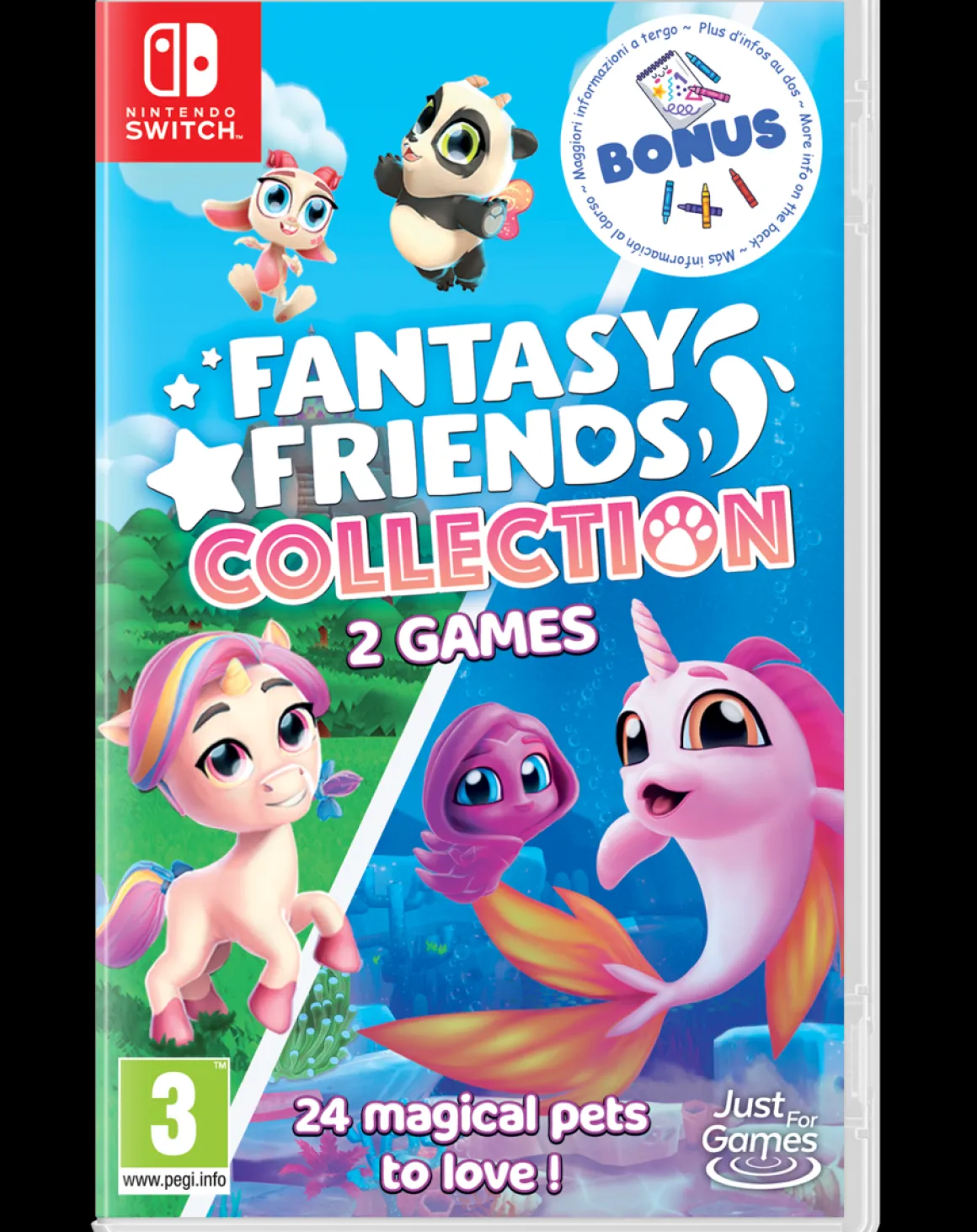 Fantasy Friends Collection (1+2) Nintendo SWITCH^Just For Games Store