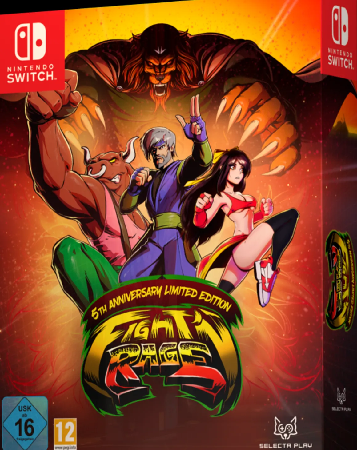 Fight'n Rage 5th Anniversary Limited Editon Nintendo SWITCH^SELECTA PLAY Online