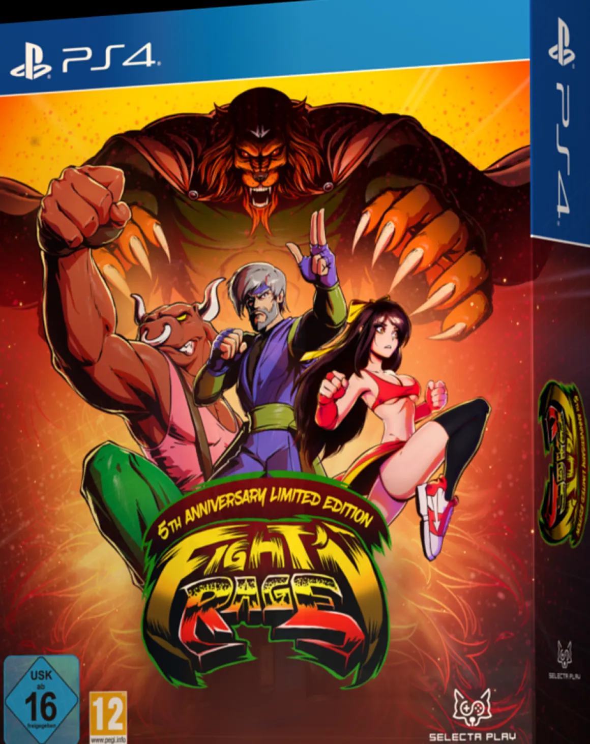 Fight'n Rage 5th Anniversary Limited Editon PS4^SELECTA PLAY Cheap