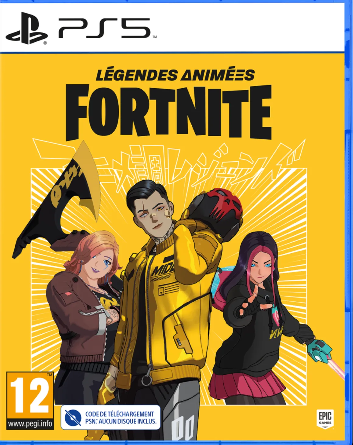 Fortnite Légendes Animées PS5 (code de téléchargement)^Epic Games Sale