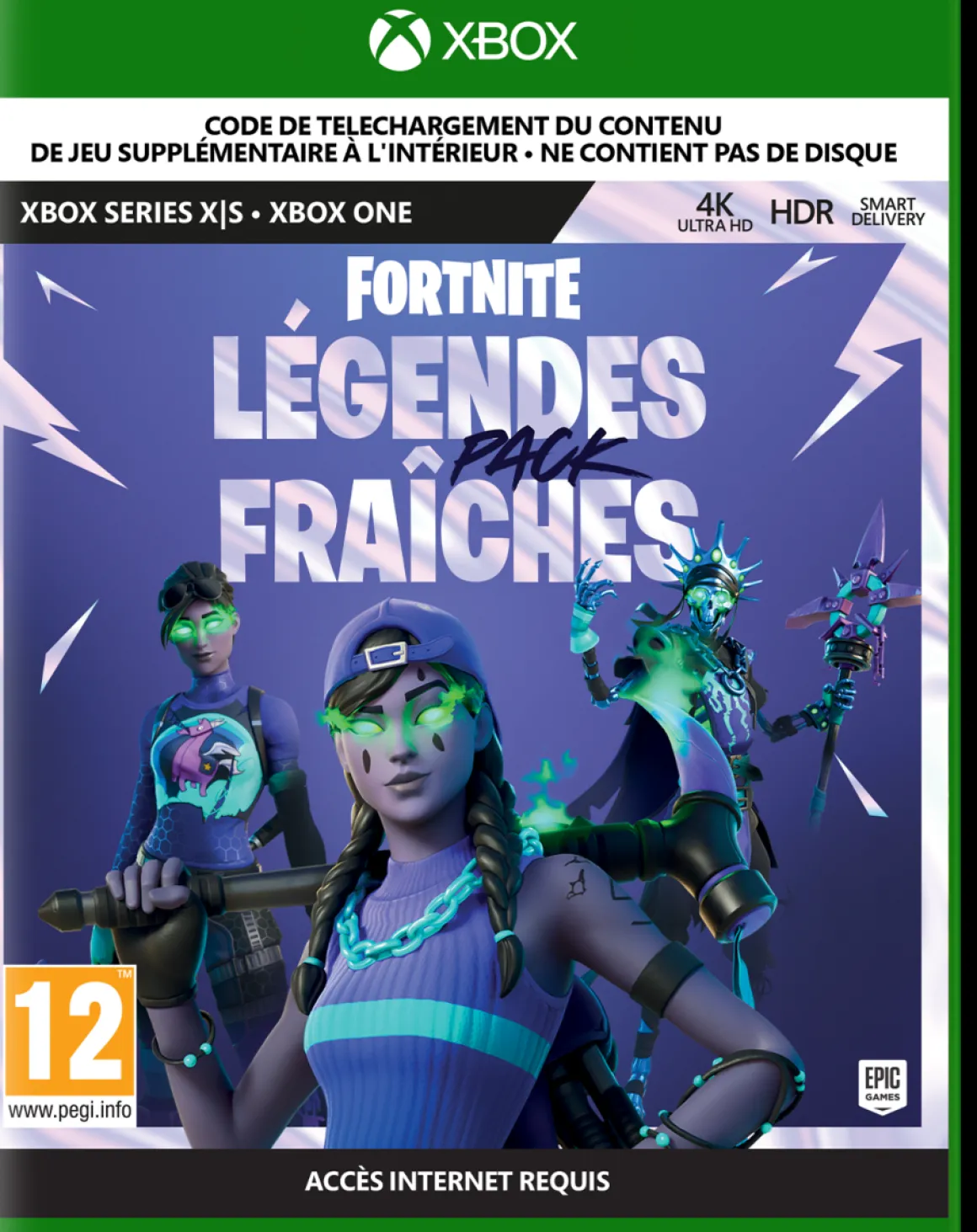 Fortnite Pack Legendes fraiches Xbox Series X/S / Xbox One (Code de téléchargement)^Epic Games Discount