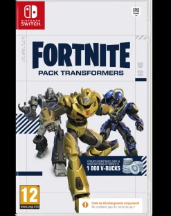 Fortnite Pack Transformers Nintendo SWITCH - 1000 V-Bucks inclus !^Epic Games Best