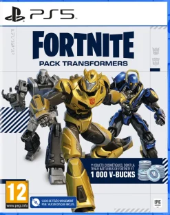 Fortnite Pack Transformers PS5 - 1000 V-Bucks inclus !^Epic Games Discount