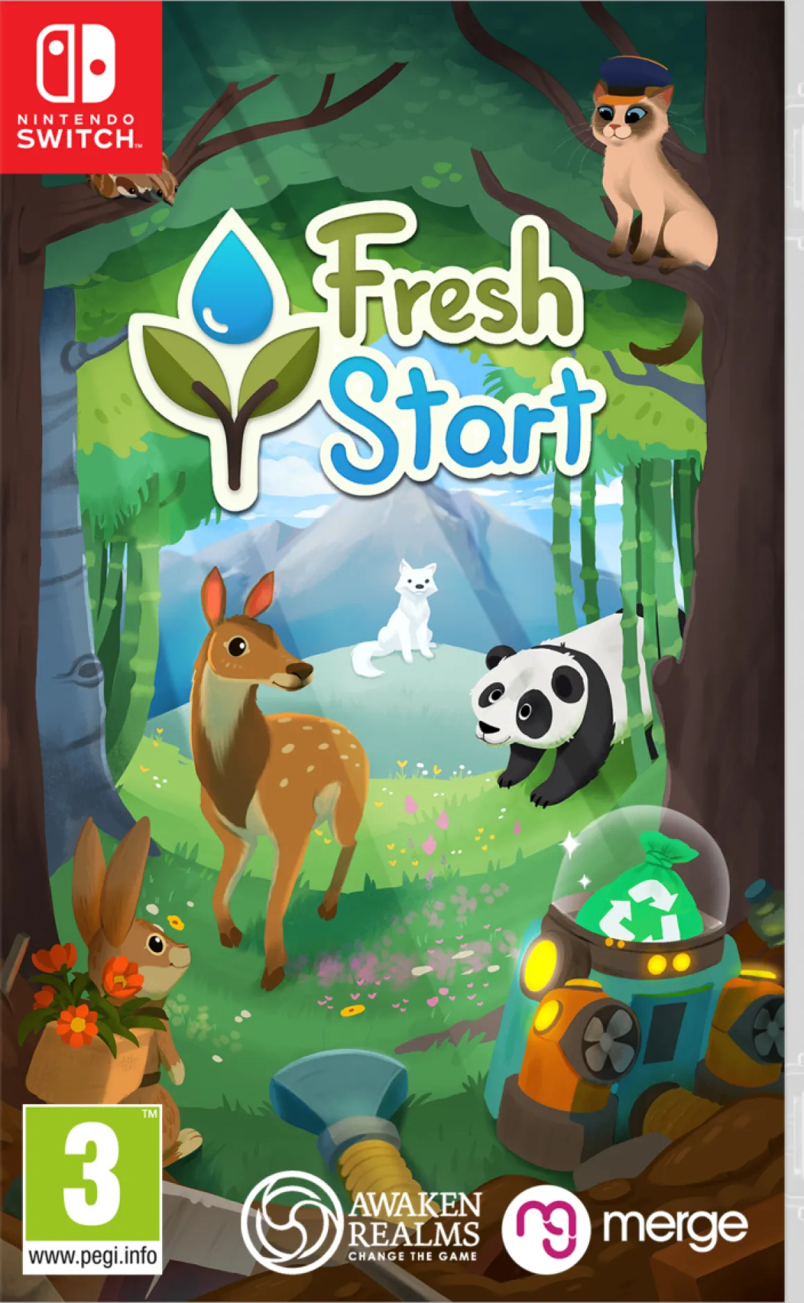 Fresh Start Cleaning Simulator Nintendo SWITCH^MERGE Clearance