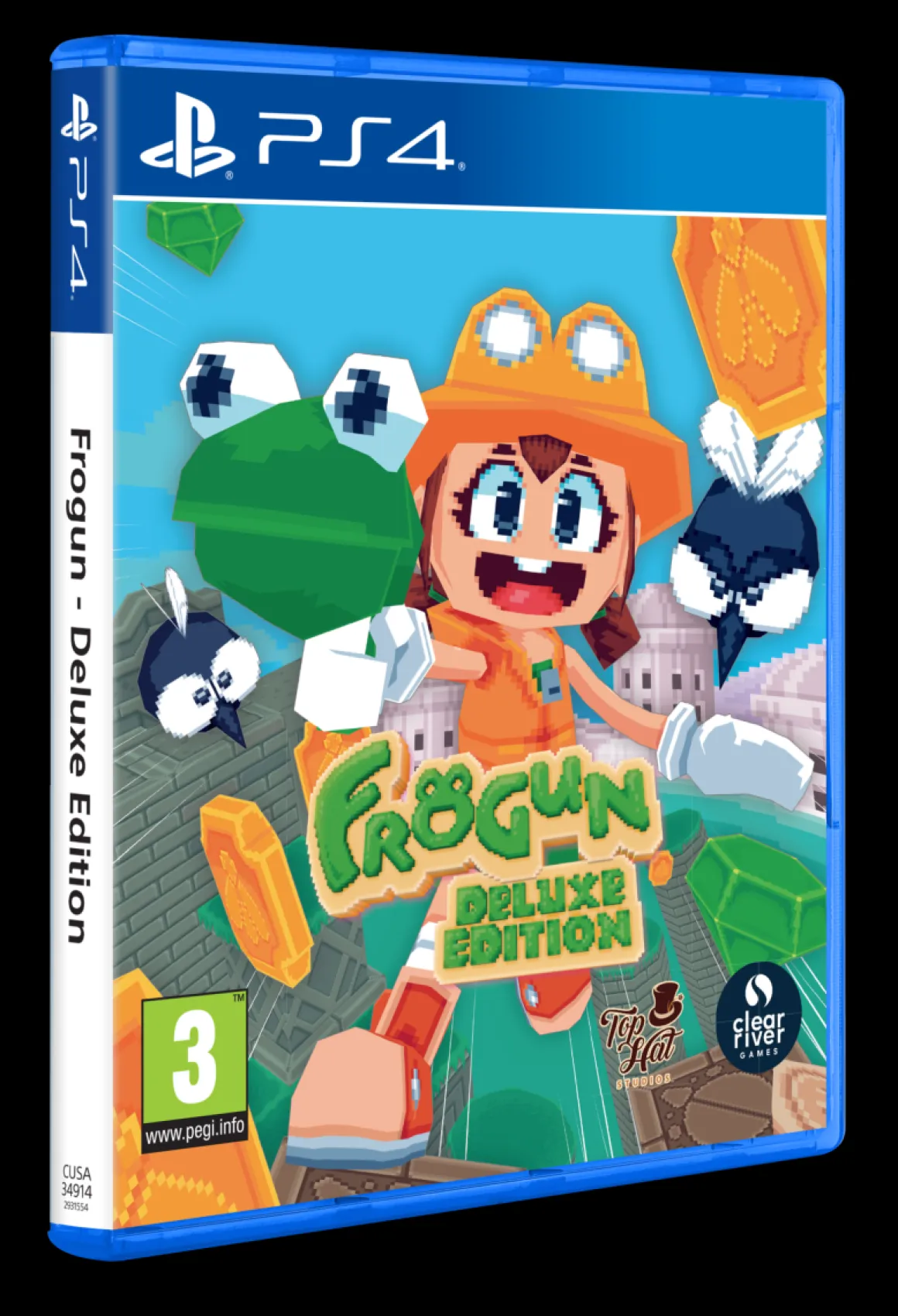 Frogun Deluxe Edition Playstation 4^Clear River Games Flash Sale
