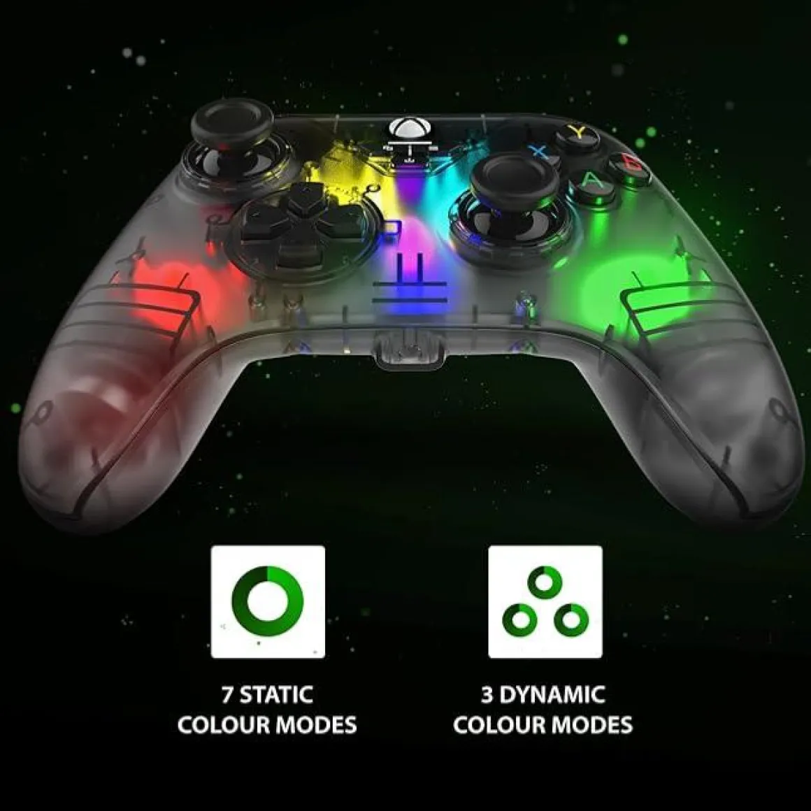 GamePad RGB XBOX Grey Edition -^Snakebyte Outlet