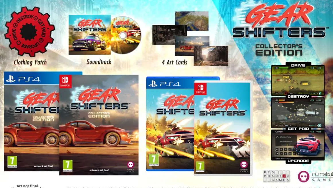Gearshifters Collector's Edition Nintendo SWITCH^NUMSKULL Best Sale