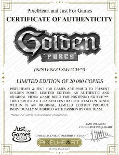 Golden Force Switch^PixelHeart Shop