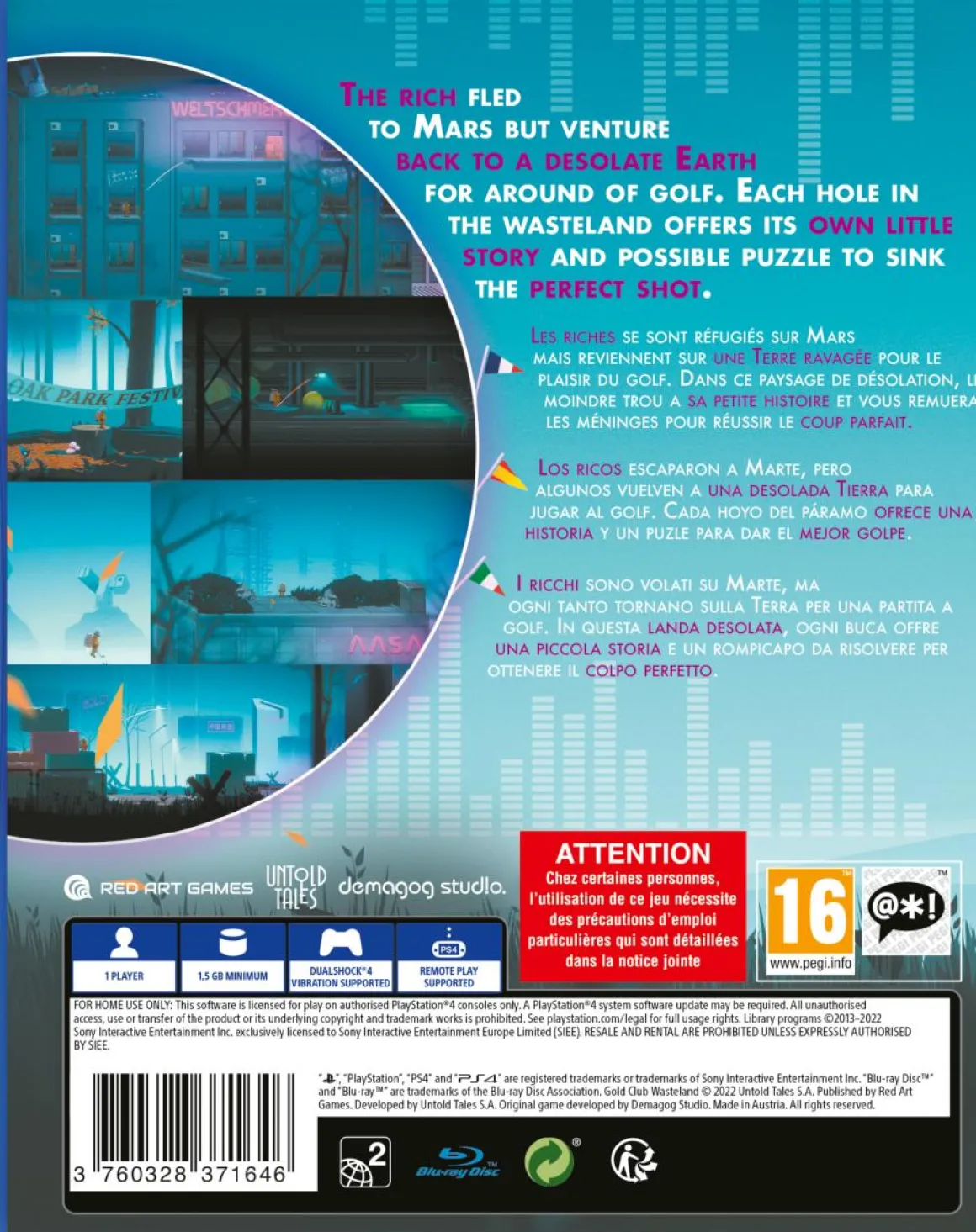 Golf Club Wasteland PS4^Red Art Games Cheap