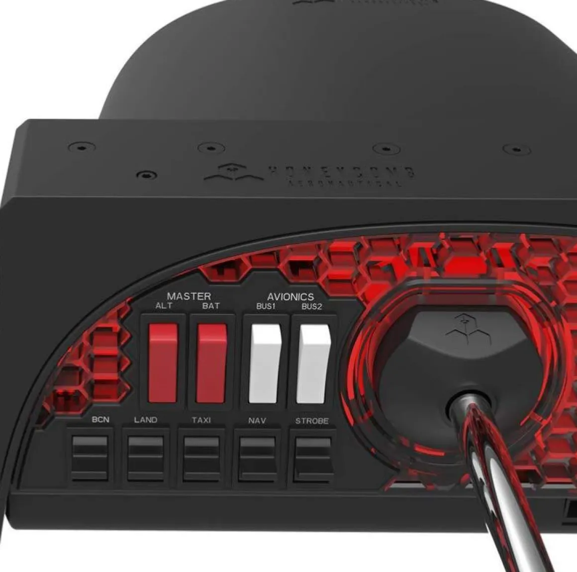 Honeycomb Aeronautical Alpha Flight Controls Yoke & Switch Panel^Aerosoft Sale