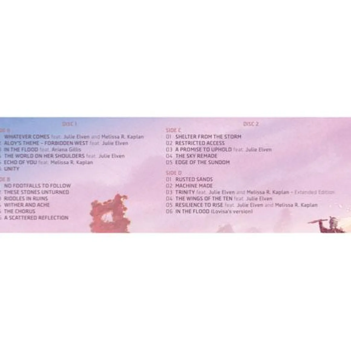 Horizon Forbidden West Select Tracks Set Vinyle - 2LP^SONY Discount
