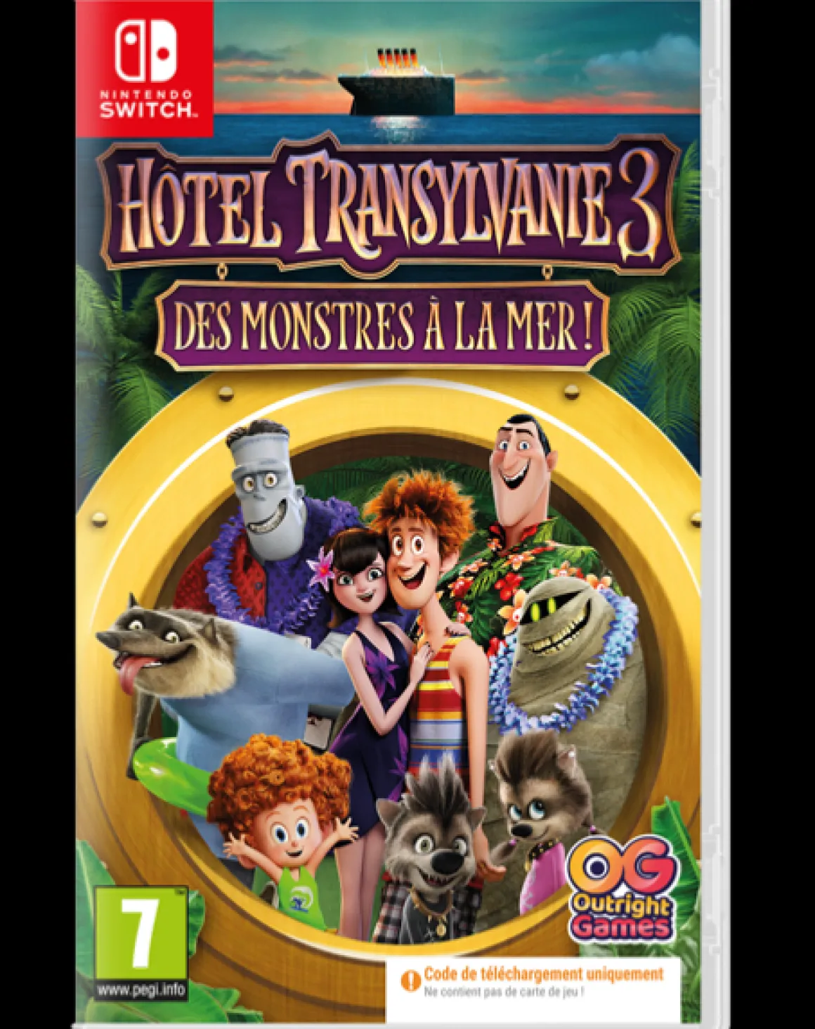 Hotel Transylvanie 3 Des Monstres à la Mer Nintendo SWITCH (Code de téléchargement)^Outright Games Best Sale