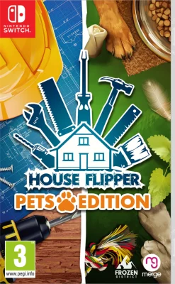 House Flipper Pets Edition Nintendo SWITCH^MERGE Fashion