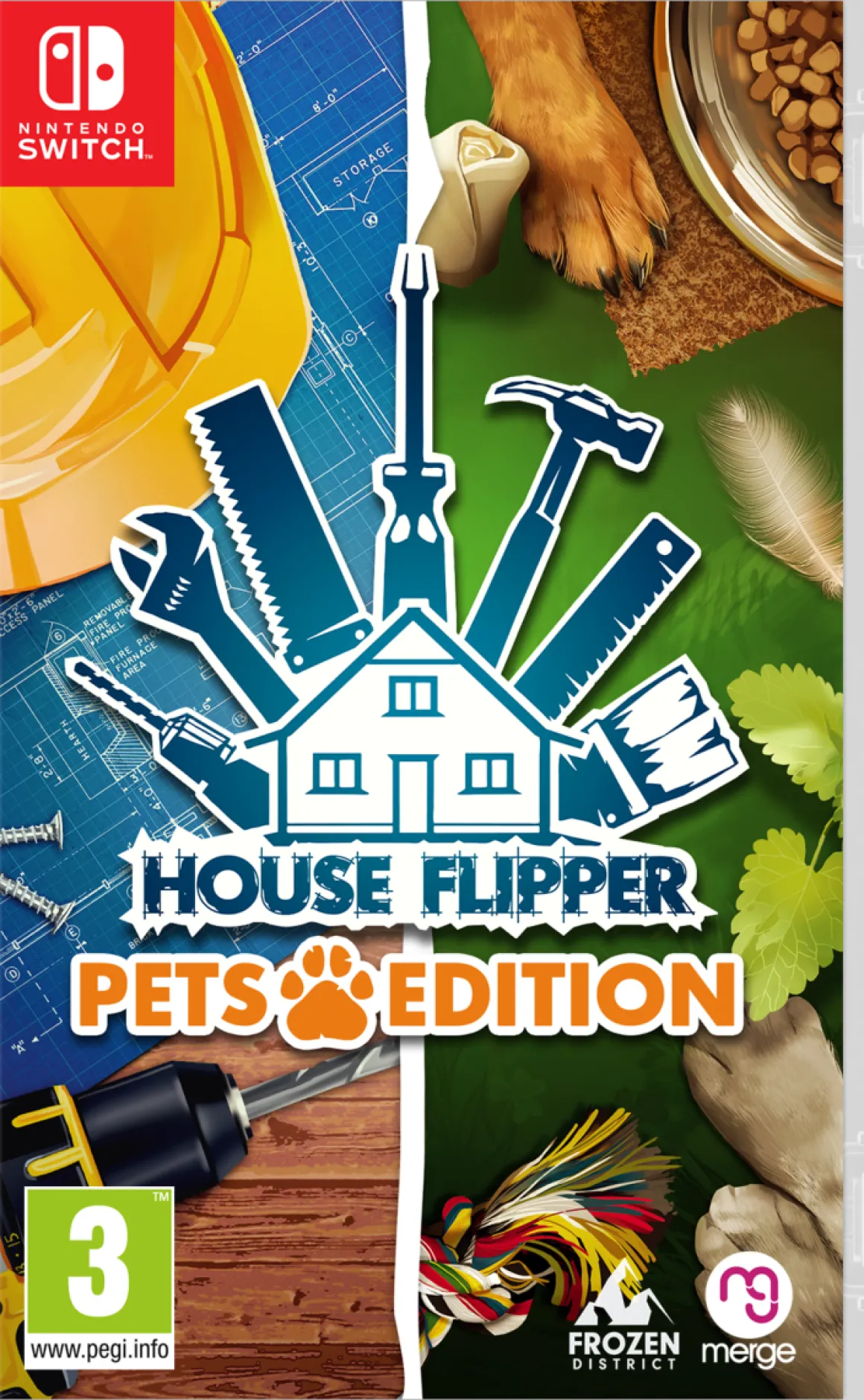 House Flipper Pets Edition Nintendo SWITCH^MERGE Fashion