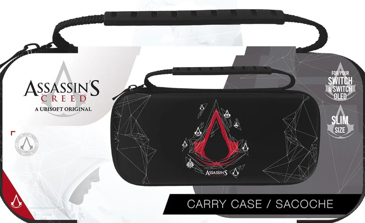 Housse de protection Slim Noire - Assassin's Creed Modèle Emblème pour Switch & Switch Oled^Freaks and Geeks Flash Sale