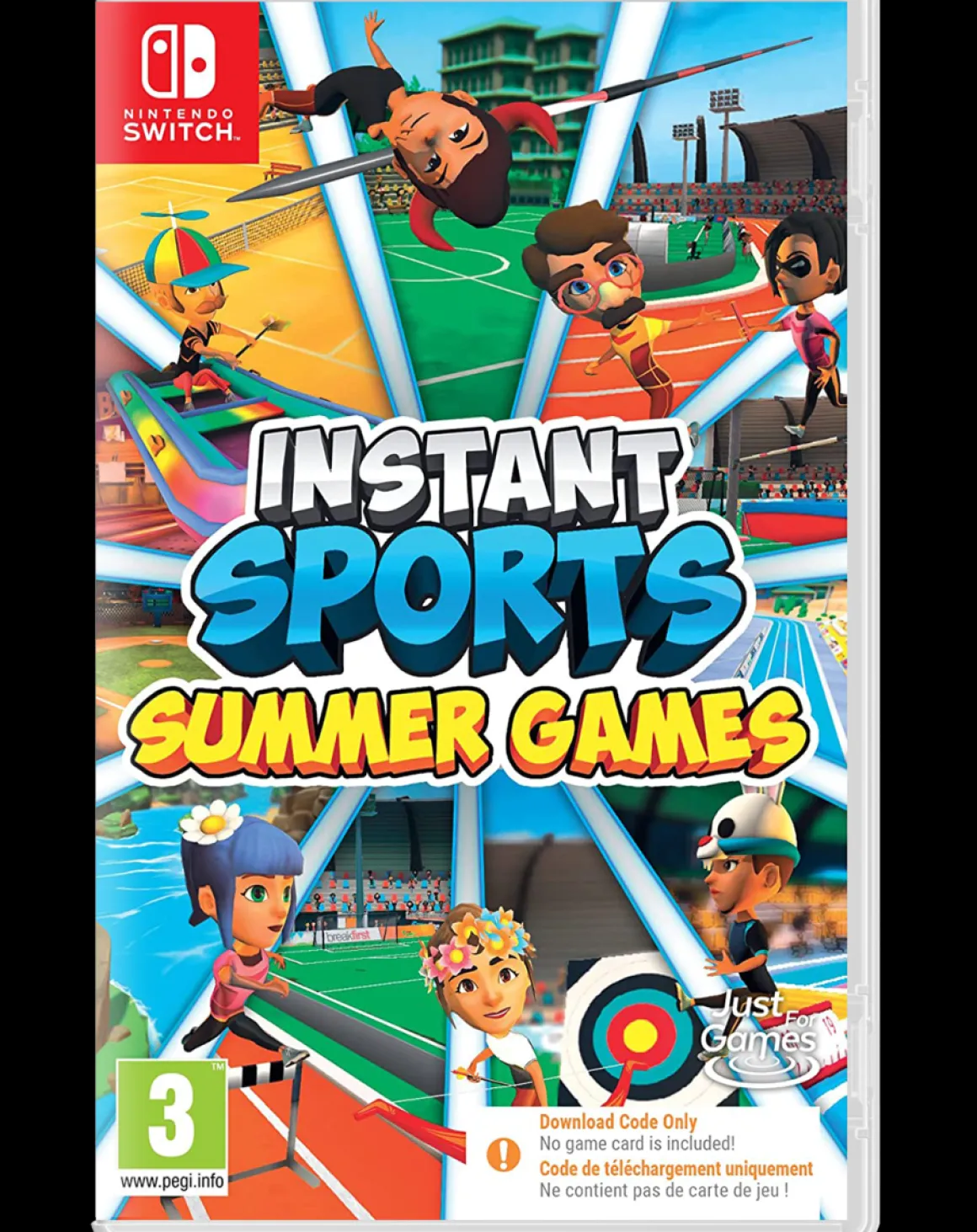 Instant Sports Summer Games Nintendo SWITCH (Code de téléchargement)^Just For Games Outlet