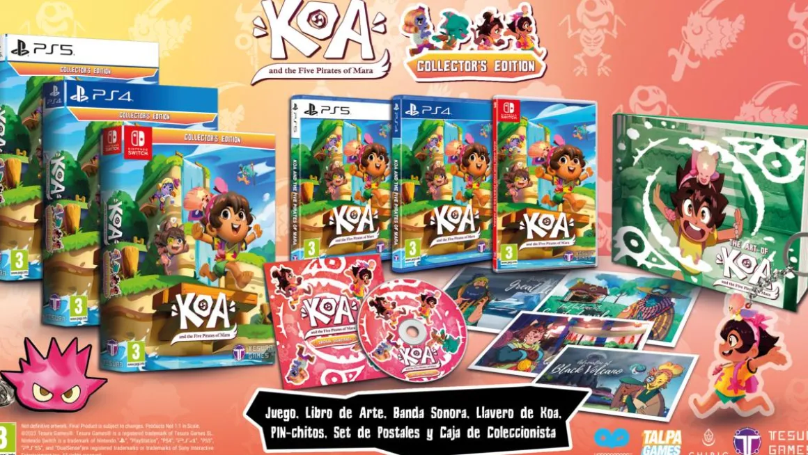 Koa and the Five Pirates of Mara Collector's Edition PS5^TESURA Cheap