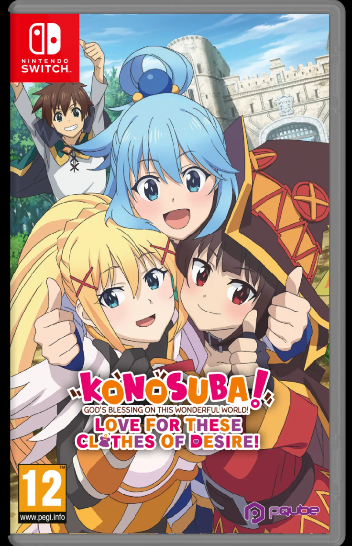 KonoSuba God's Blessing on this Wonderful World Love For These Clothes Of Desire Nintendo SWITCH^PQUBE Flash Sale