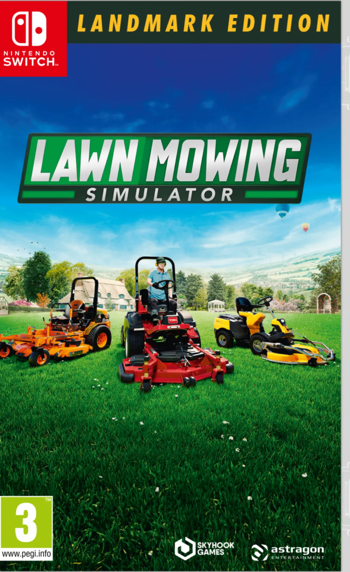 Lawn Mowing Simulator: Landmark Edition Nintendo SWITCH^Astragon Sale
