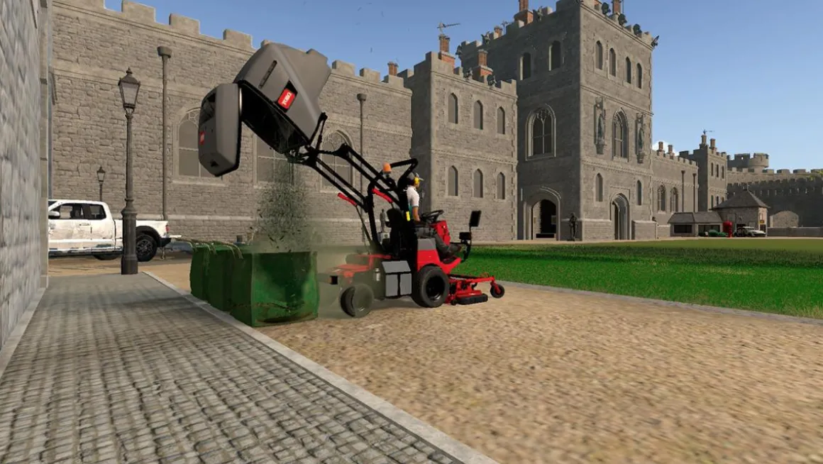 Lawn Mowing Simulator: Landmark Edition Nintendo SWITCH^Astragon Sale