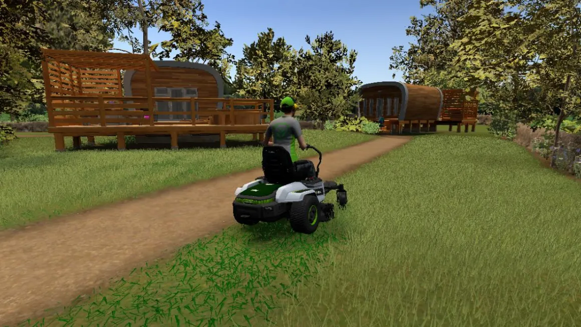 Lawn Mowing Simulator: Landmark Edition Nintendo SWITCH^Astragon Sale