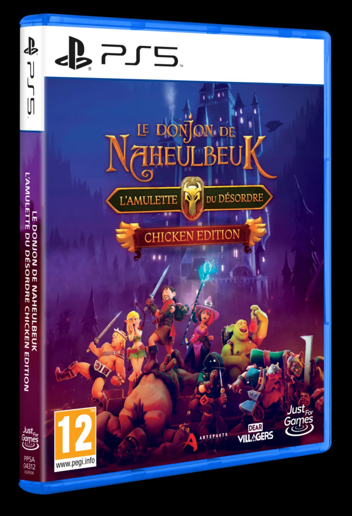 Le Donjon de Naheulbeuk L'Amulette du Désordre Chicken Edition PS5^Artefacts Studio Outlet
