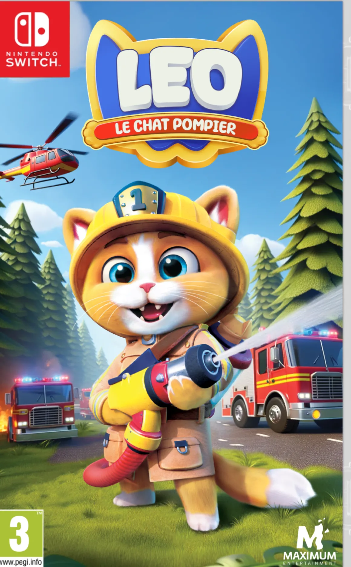 Leo Le Chat Pompier Nintendo SWITCH^Maximum Entertainment Cheap