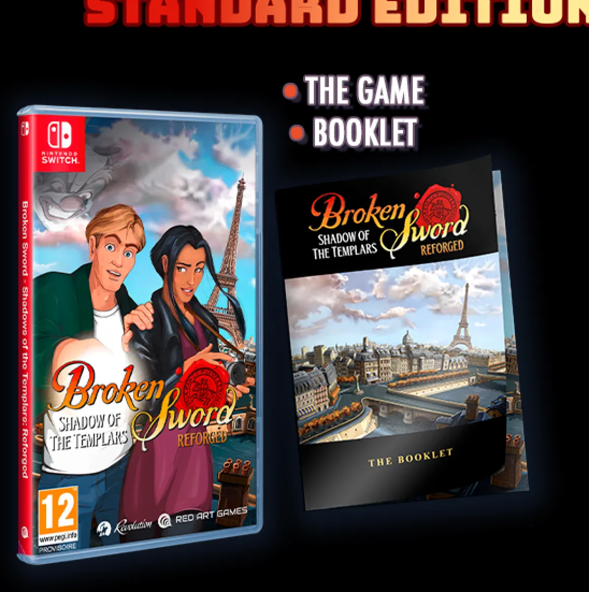 Les Chevaliers de Baphomet - L'ombre des templiers : Reforged Switch^Red Art Games Cheap