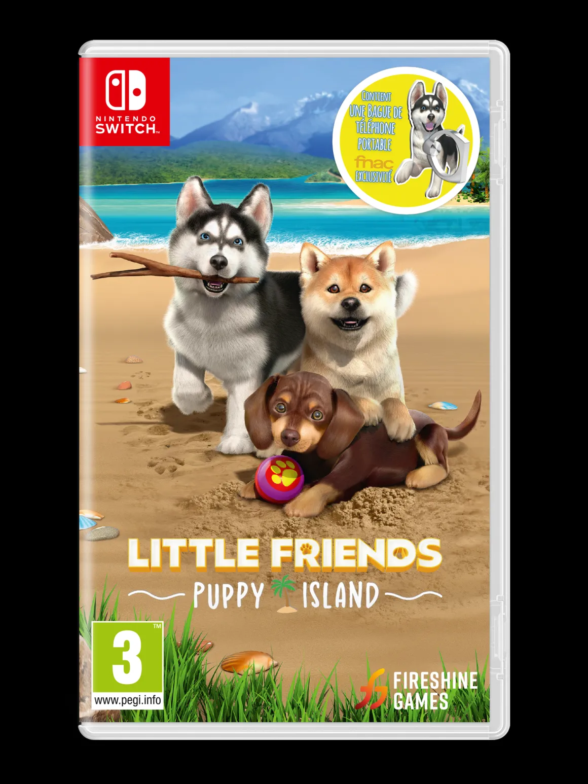 Little Friends Puppy Island Nintendo SWITCH + Bonus Bague de Téléphone^Fireshine Online