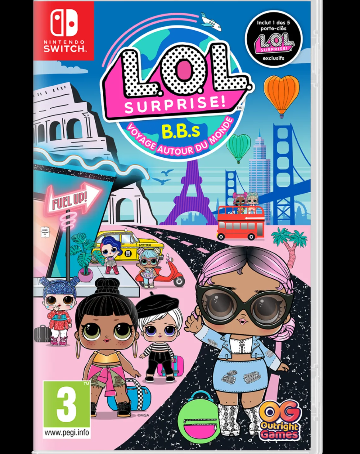 L.O.L. Surprise! B.B.s Voyage autour du monde Nintendo SWITCH^Outright Games Store