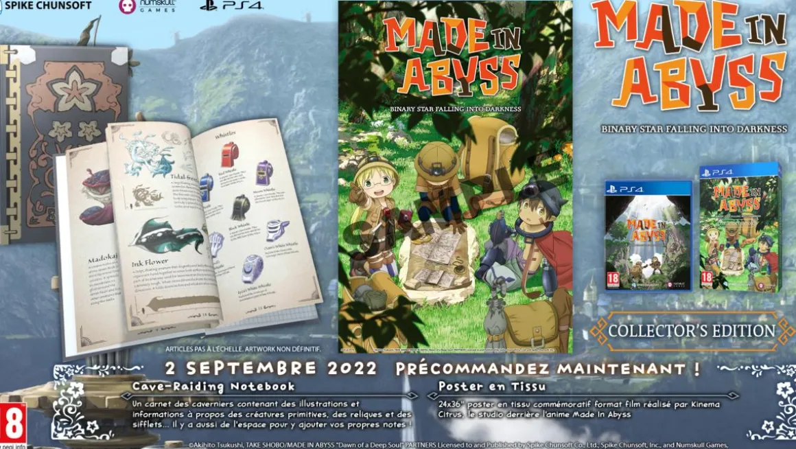 Made in Abyss: Binary Star Falling into Darkness Collector's Edition PS4^NUMSKULL Cheap