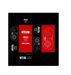 Manette MVS Mini compatible Neo Geo Mini - (Rouge)^SNK Clearance