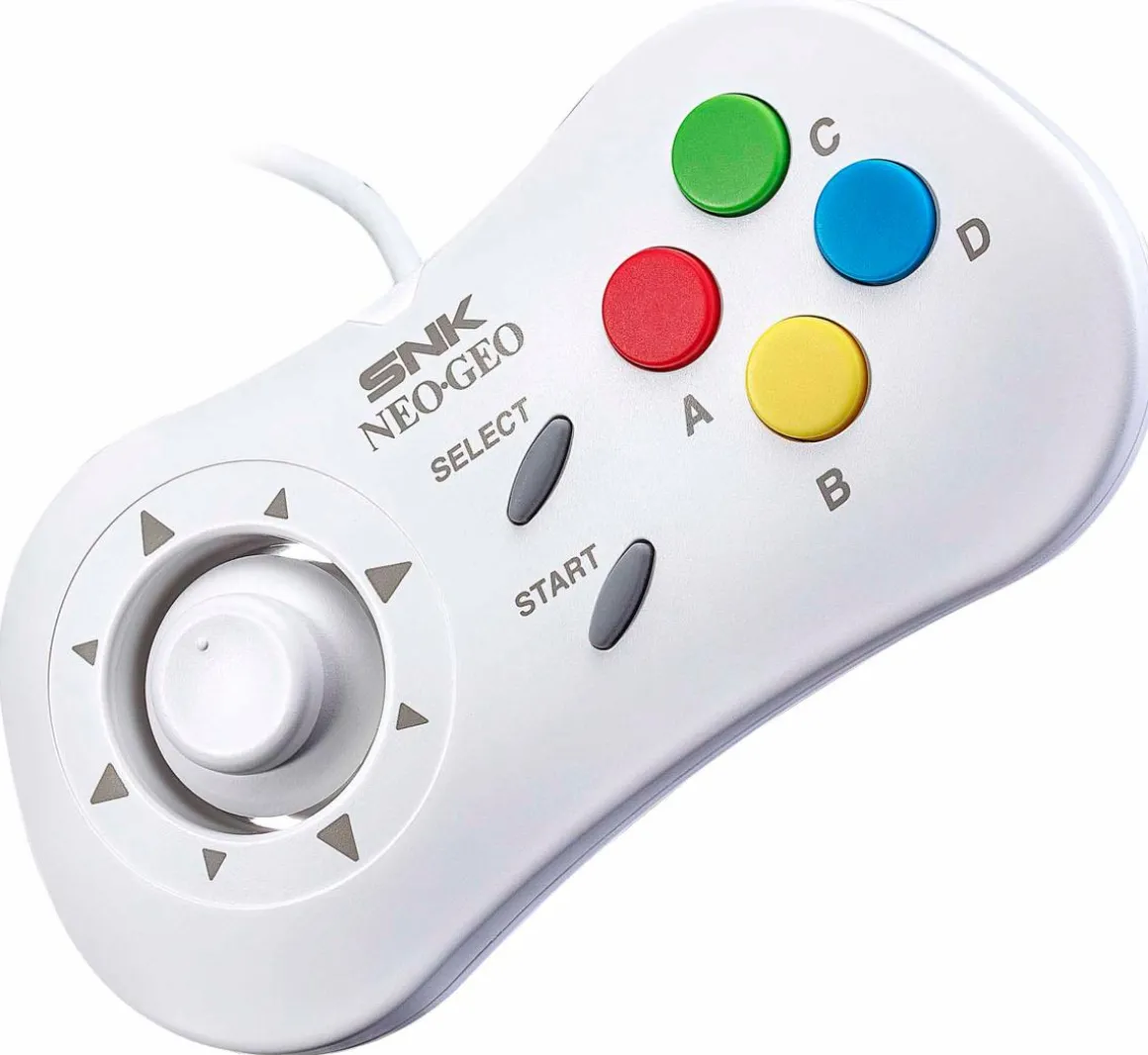 Manette Neo Geo Mini blanche^SNK Cheap