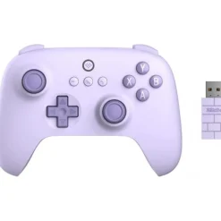 Manette Sans Fil 2.4G Ultimate C pour Steam Deck, PC et Android - Violet Pastel^8Bitdo Cheap