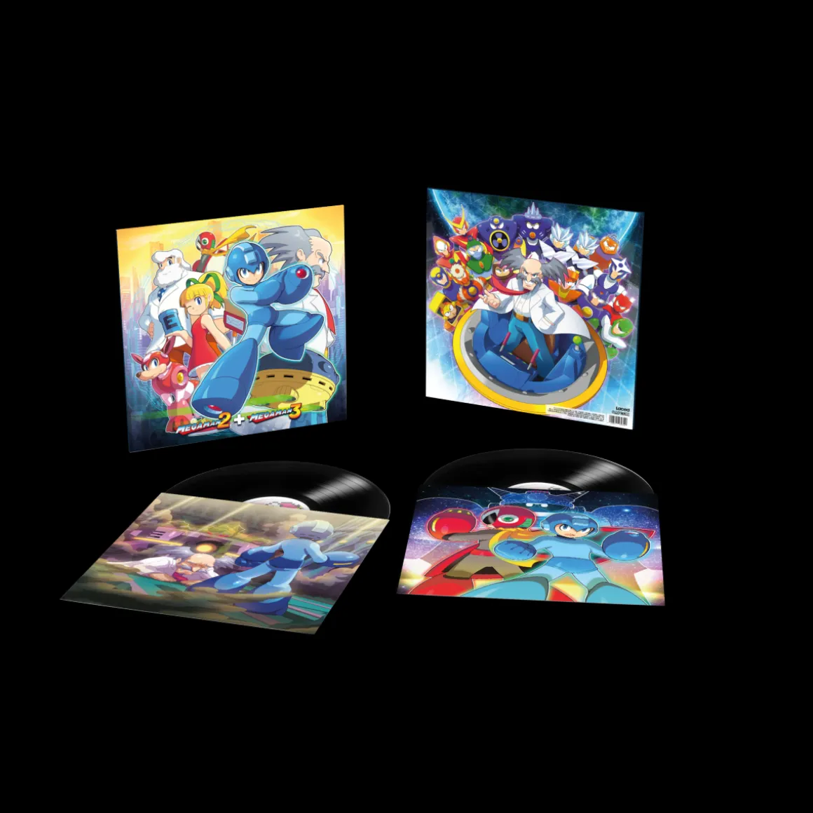 Mega Man 2 & 3 Vinyle (Original Soundtrack) - 2LP^Laced Records Online