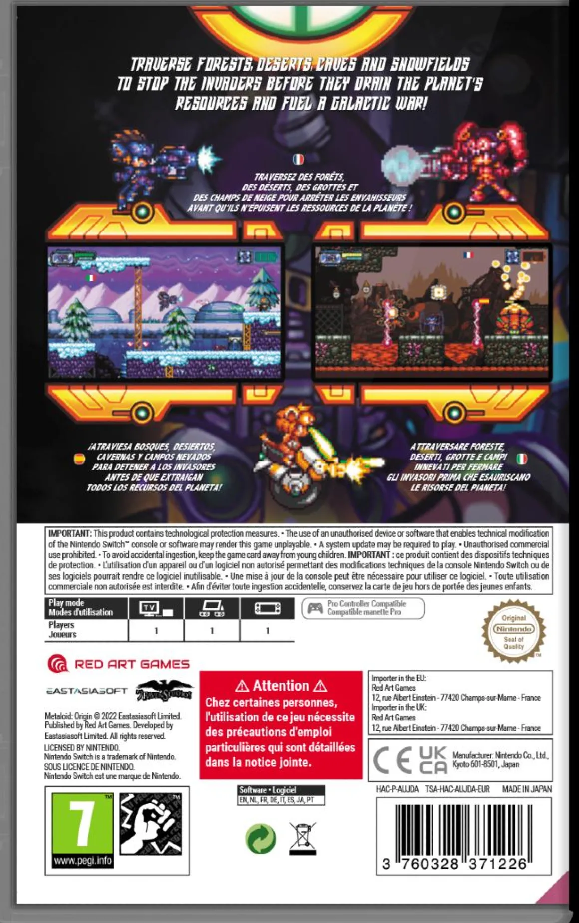 Metaloid Origin Nintendo SWITCH^Red Art Games Flash Sale