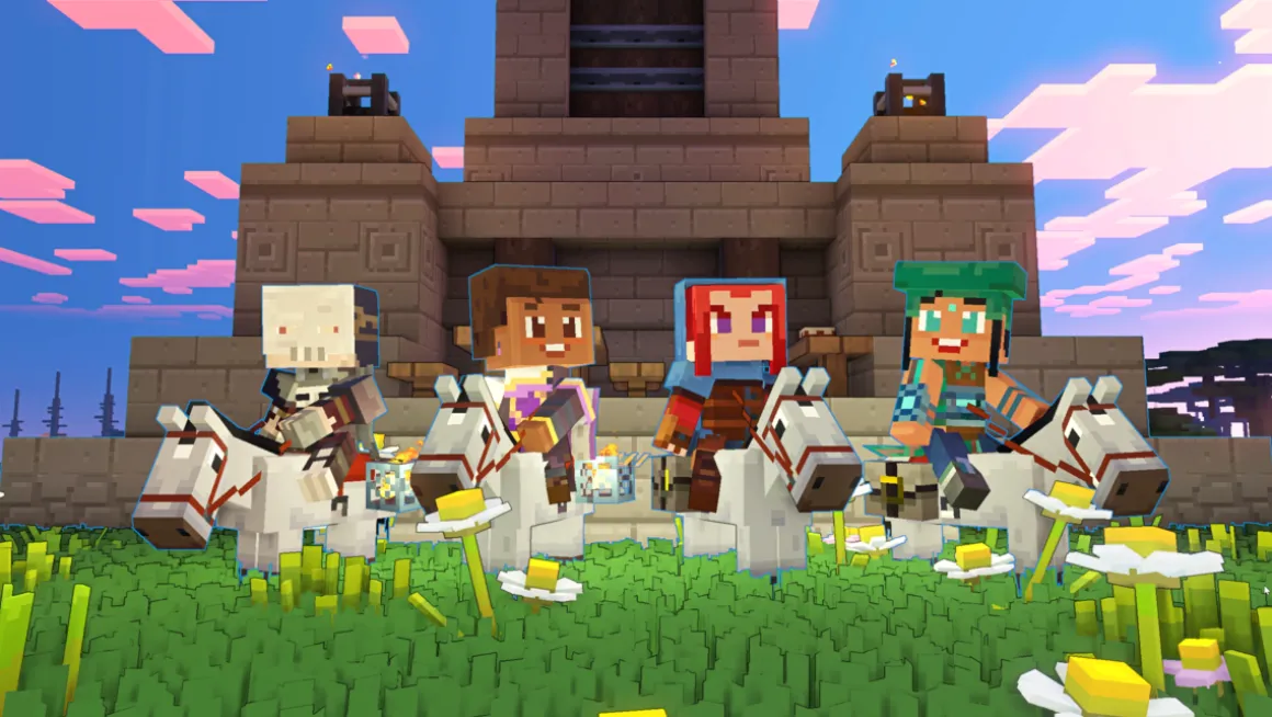 Minecraft Legends Deluxe Edition PS4^Mojang Studios Fashion