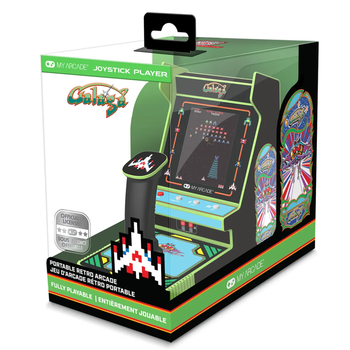 - Joystick Player Galaga + Galaxian Mini Borne Arcade Retro^My Arcade Store