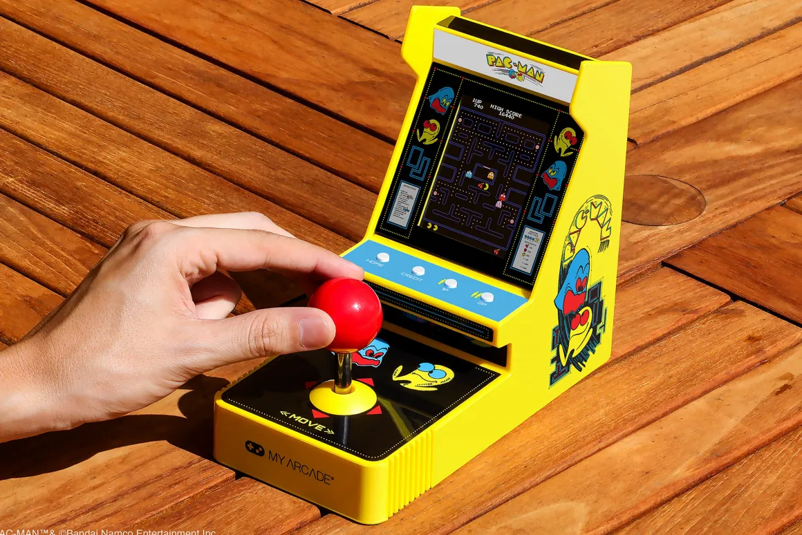 - Joystick Player Portable Pac-Man^My Arcade Hot