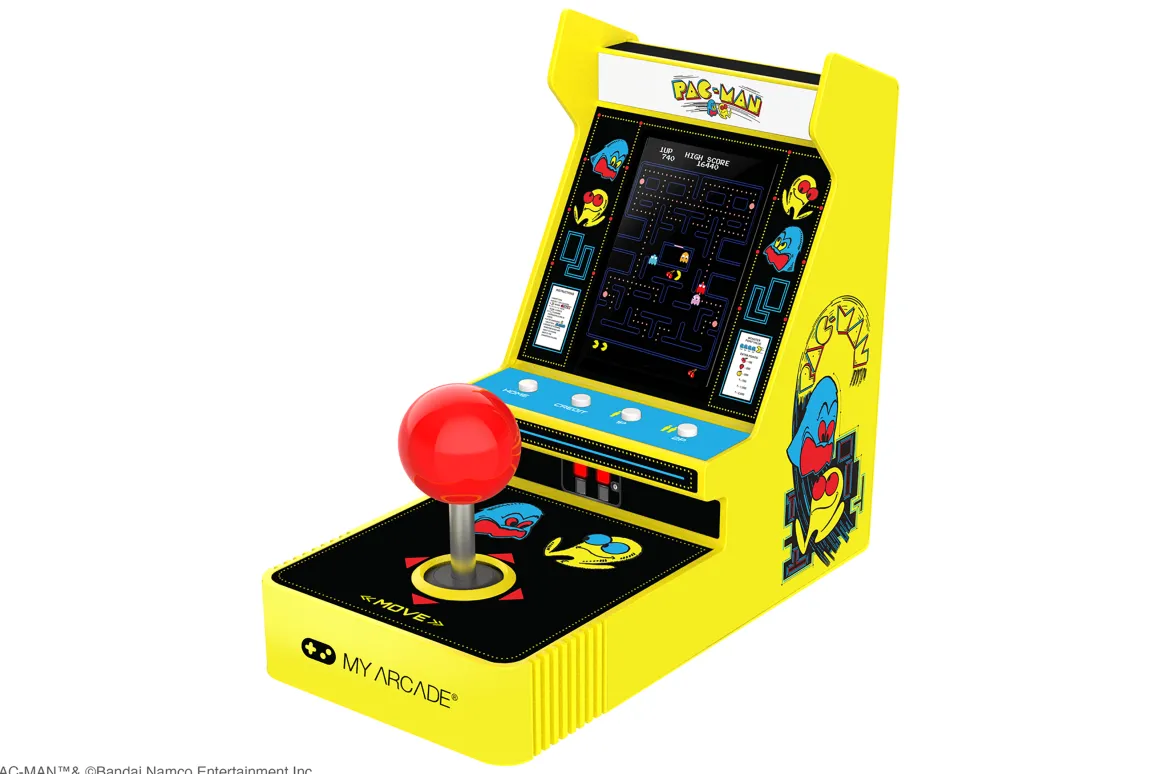 - Joystick Player Portable Pac-Man^My Arcade Hot