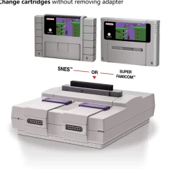 - Adaptateur de cartouche super NES - Gris^My Arcade Cheap