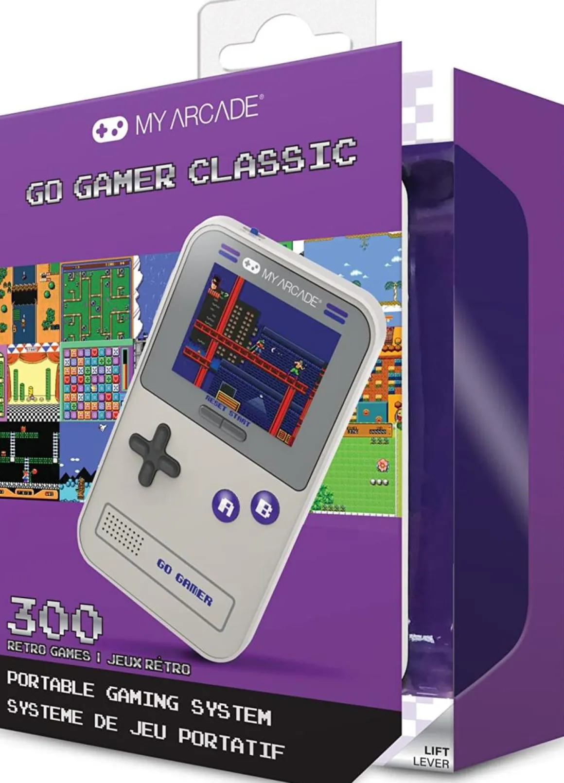 - GO Gamer console portable - Violet/Gris^My Arcade Best