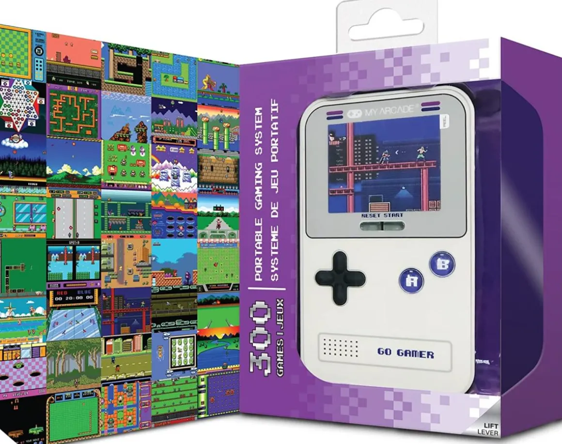 - GO Gamer console portable - Violet/Gris^My Arcade Best