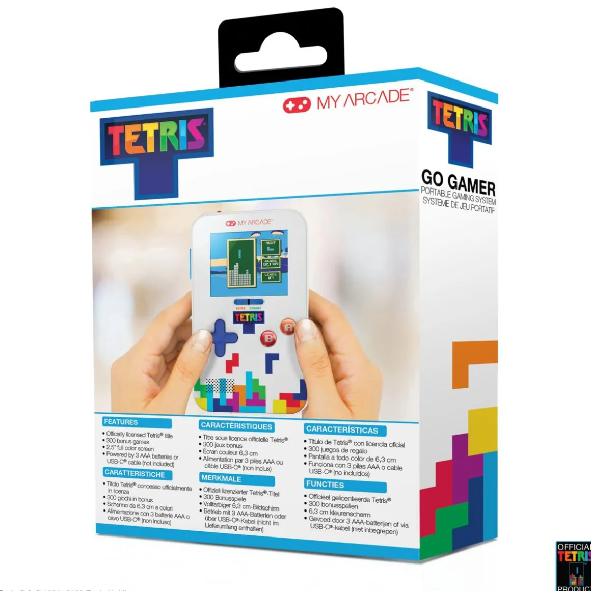 - Go Gamer PRO Tetris - Mini Console Portable Retro^My Arcade Best Sale