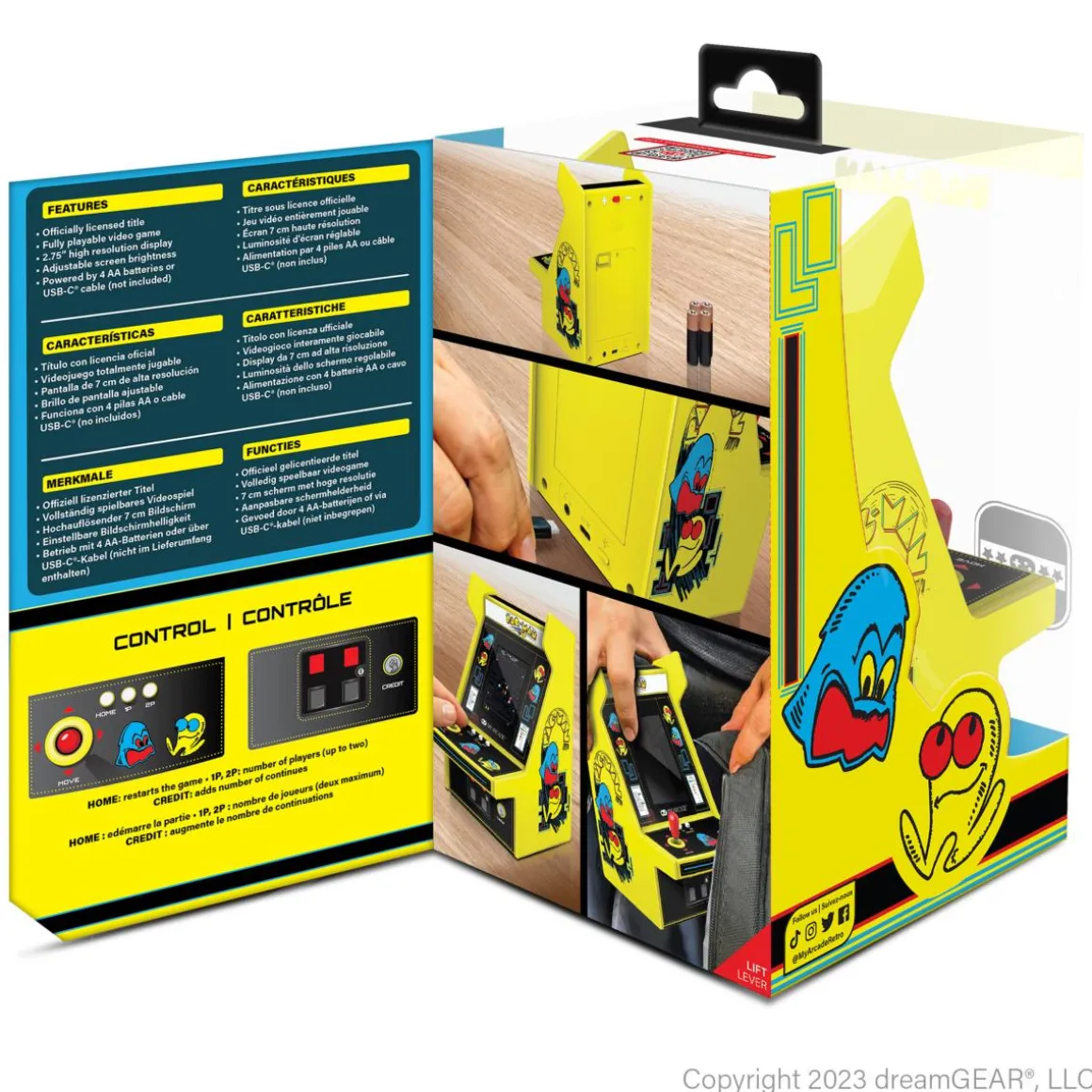 - Micro Player PRO Pac-Man^My Arcade Outlet