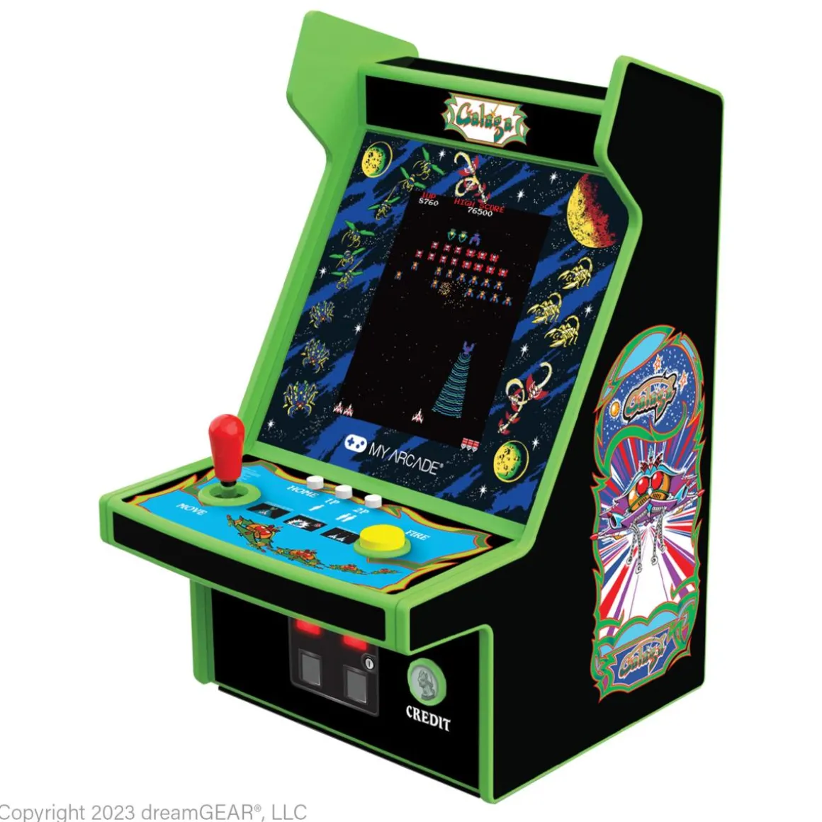 - Micro Player PRO Galaga & Galaxian Bandai-Namco - Mini Borne Retro^My Arcade Store