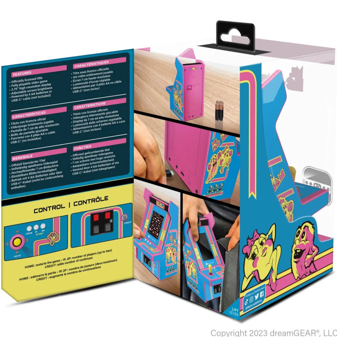 - Micro Player PRO Ms. Pac-Man^My Arcade Discount