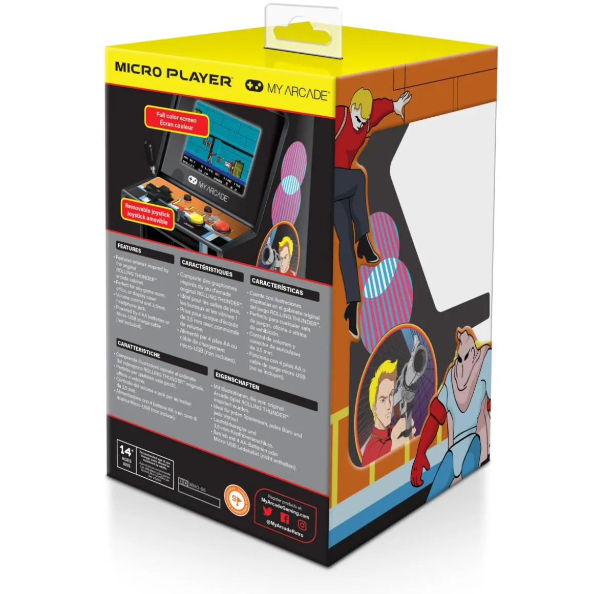 - Micro Player Rolling Thunder^My Arcade Fashion